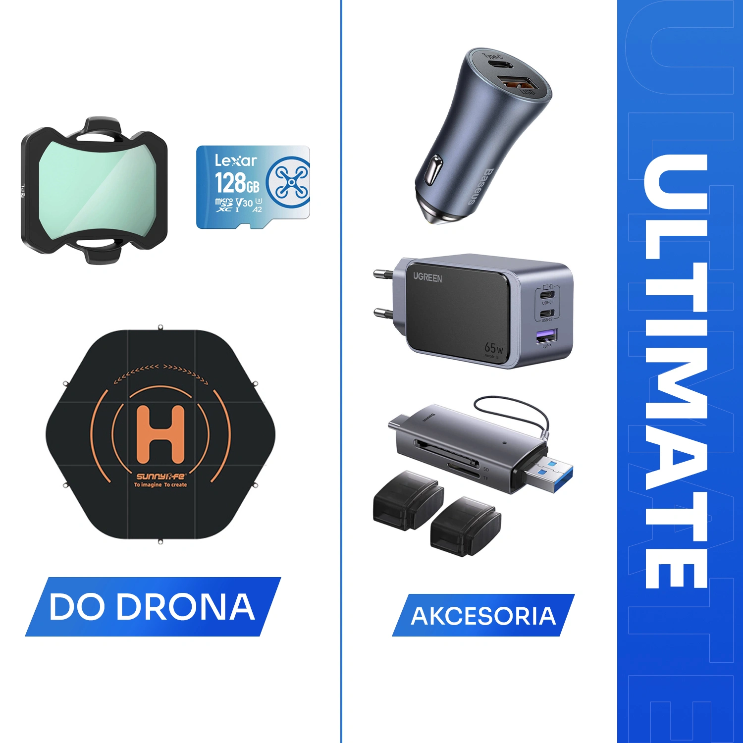 DJI Avata 2 Ultimate Combo - dodatkowe akcesoria